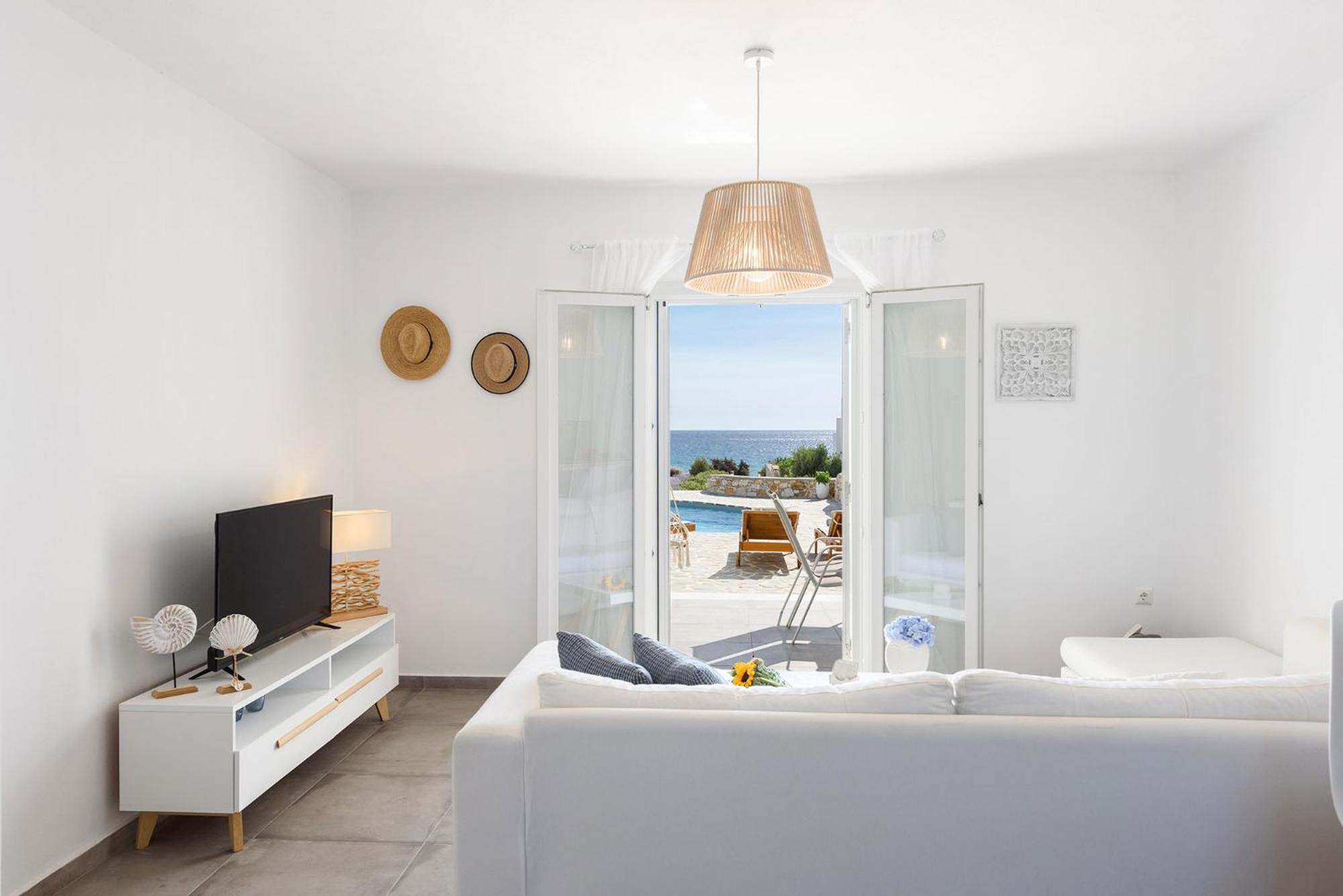 Helen Beach Front Luxury Villas Кастраки Экстерьер фото