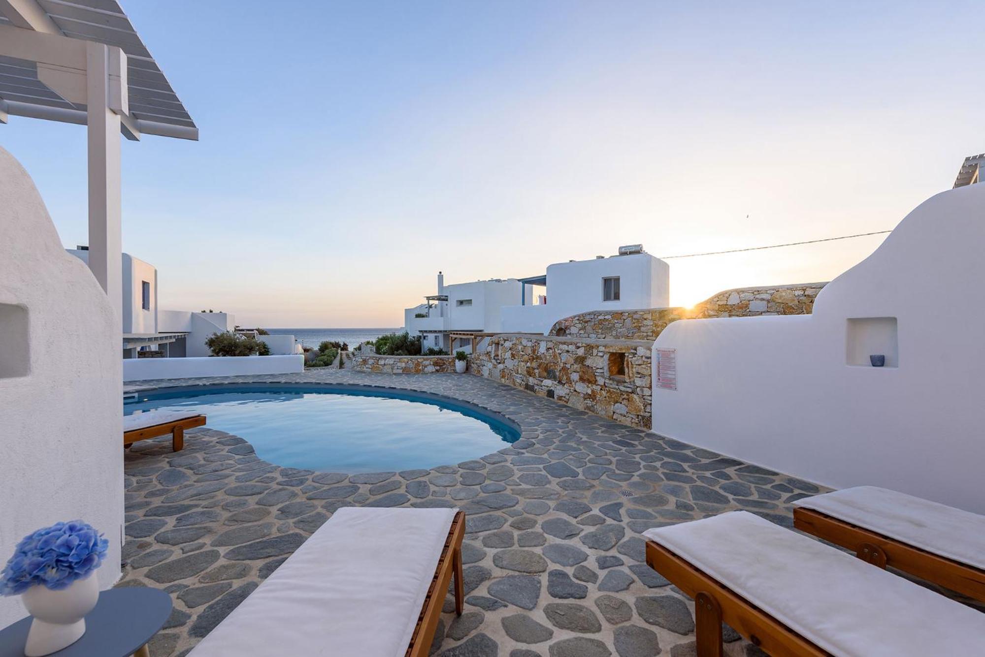 Helen Beach Front Luxury Villas Кастраки Экстерьер фото