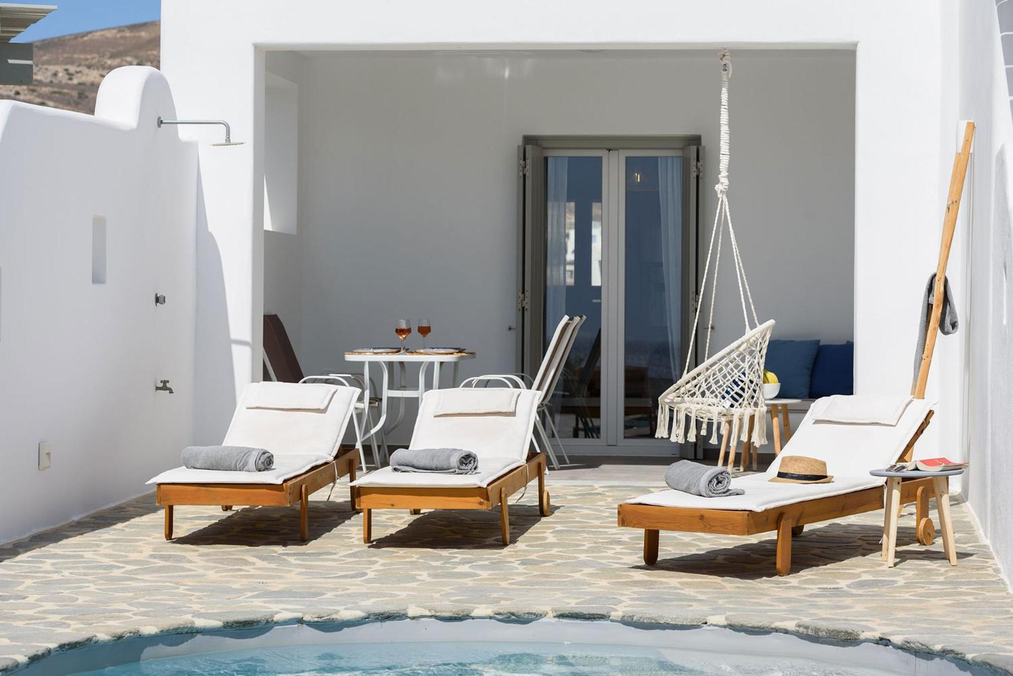 Helen Beach Front Luxury Villas Кастраки Экстерьер фото