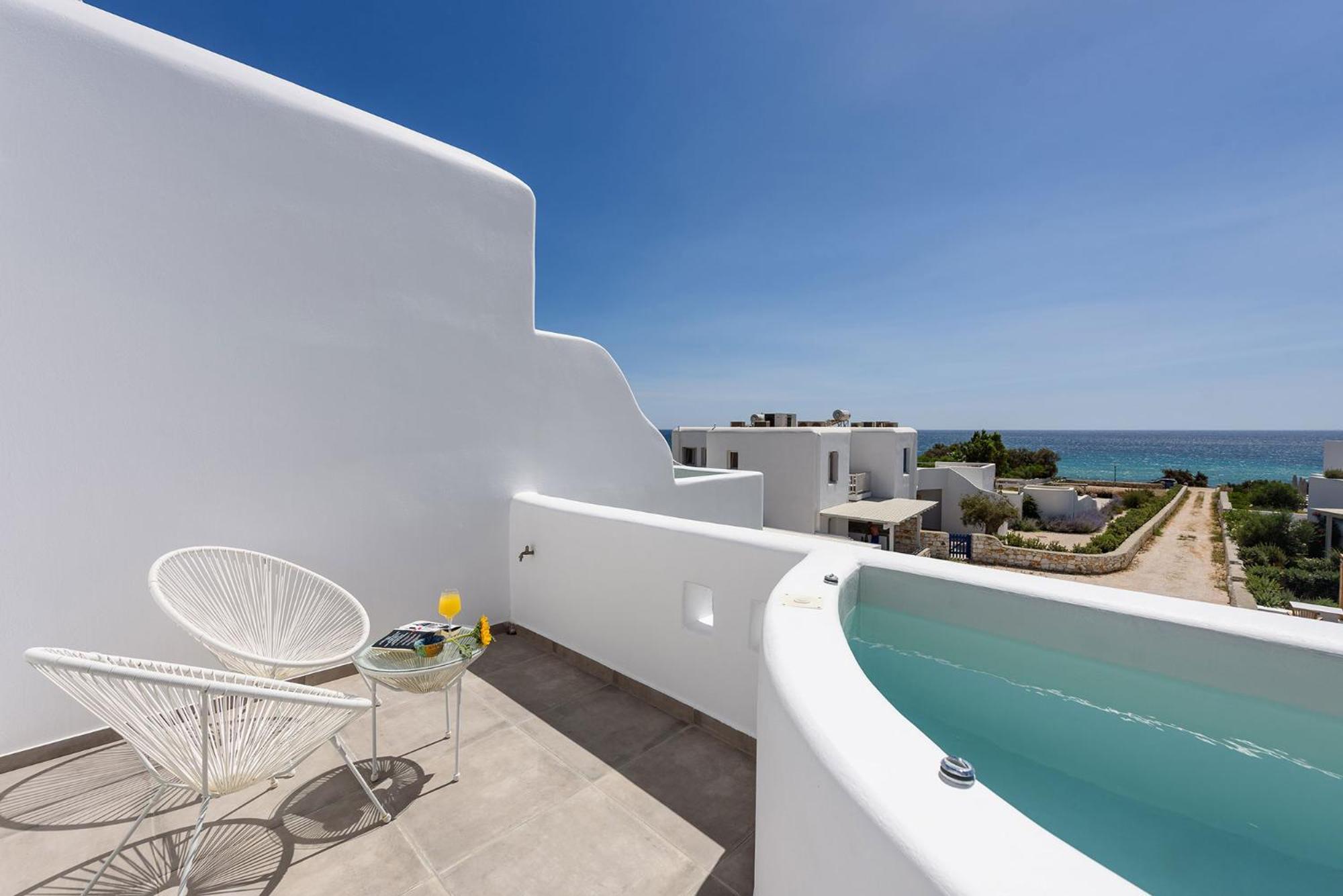 Helen Beach Front Luxury Villas Кастраки Экстерьер фото