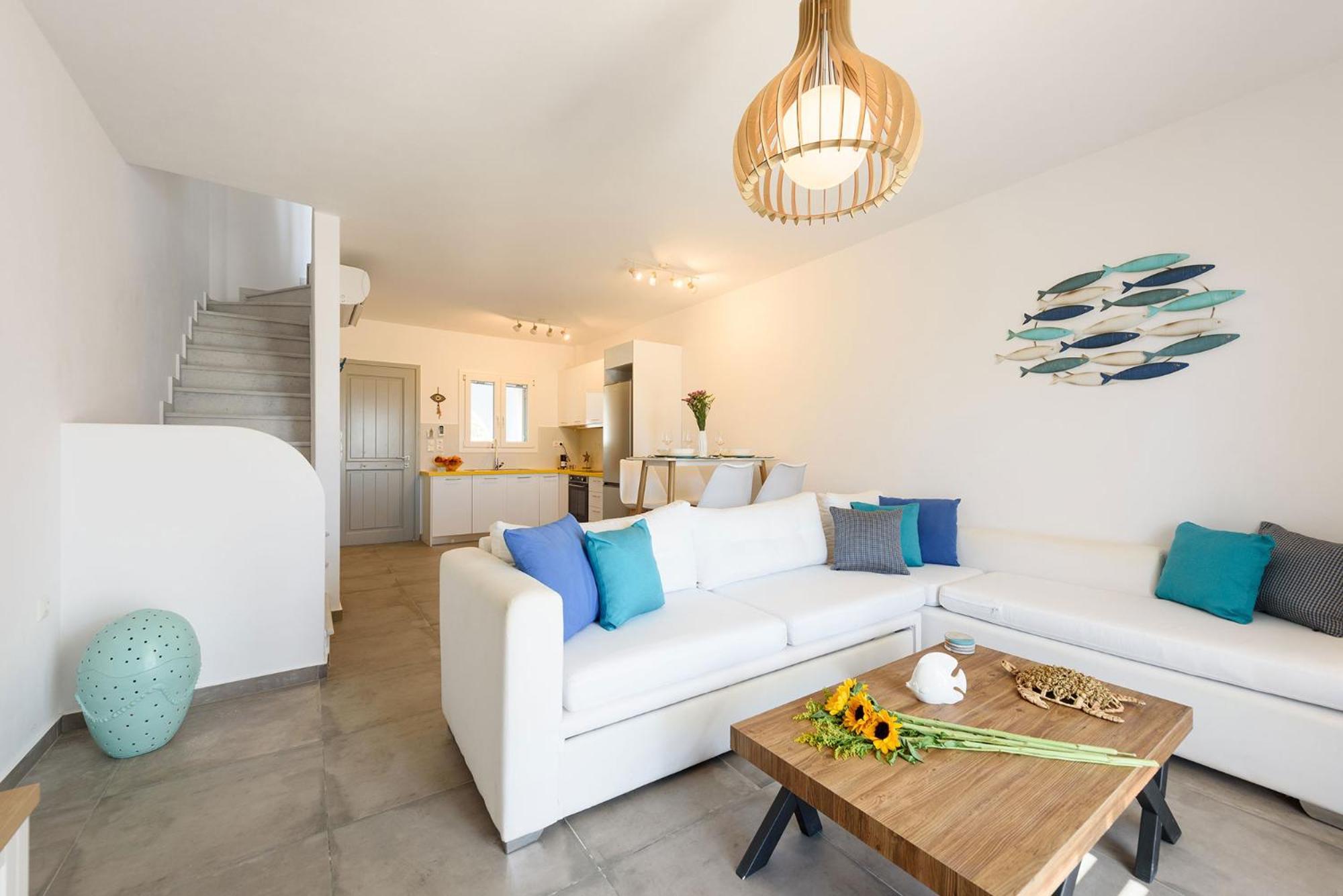 Helen Beach Front Luxury Villas Кастраки Экстерьер фото