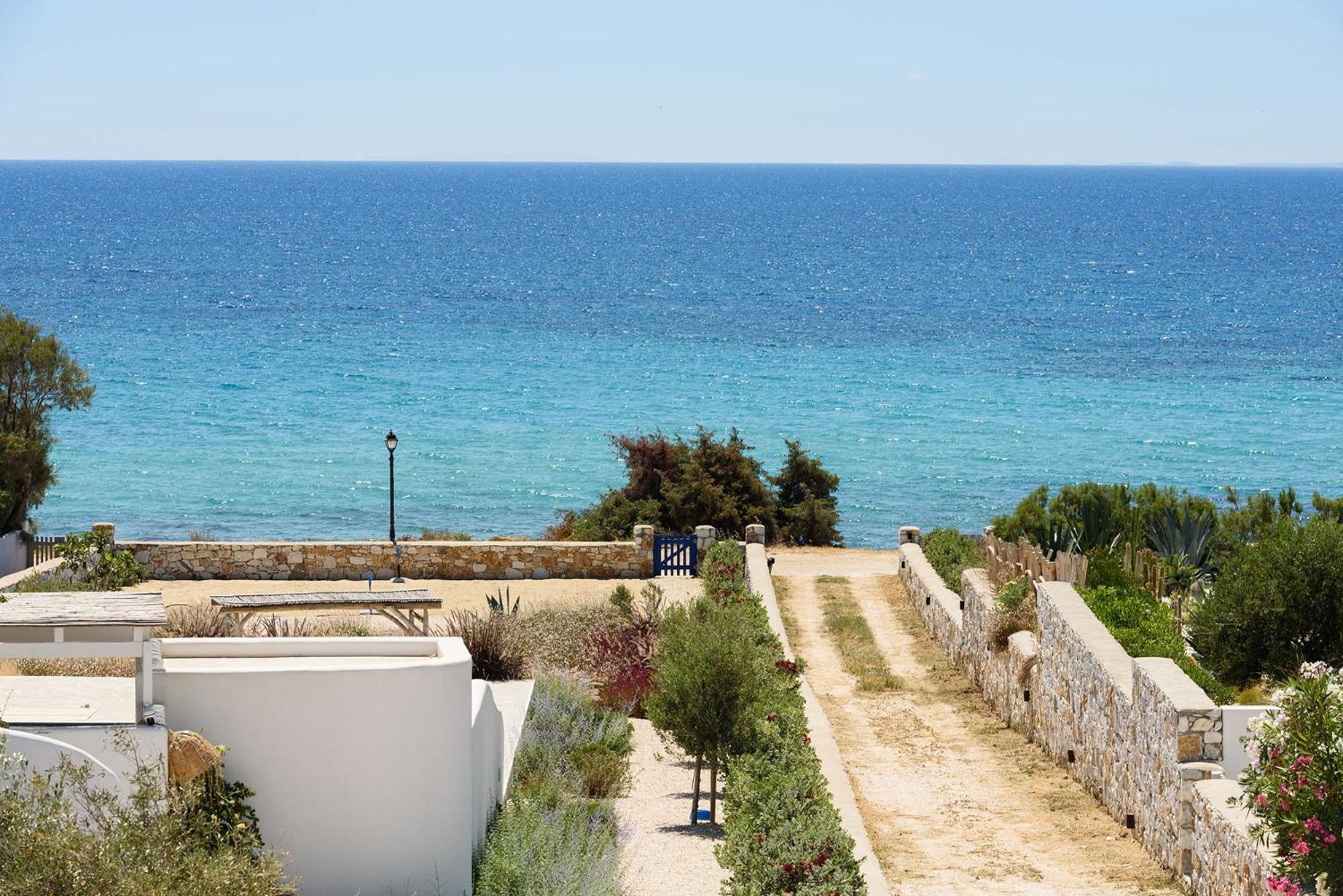 Helen Beach Front Luxury Villas Кастраки Экстерьер фото