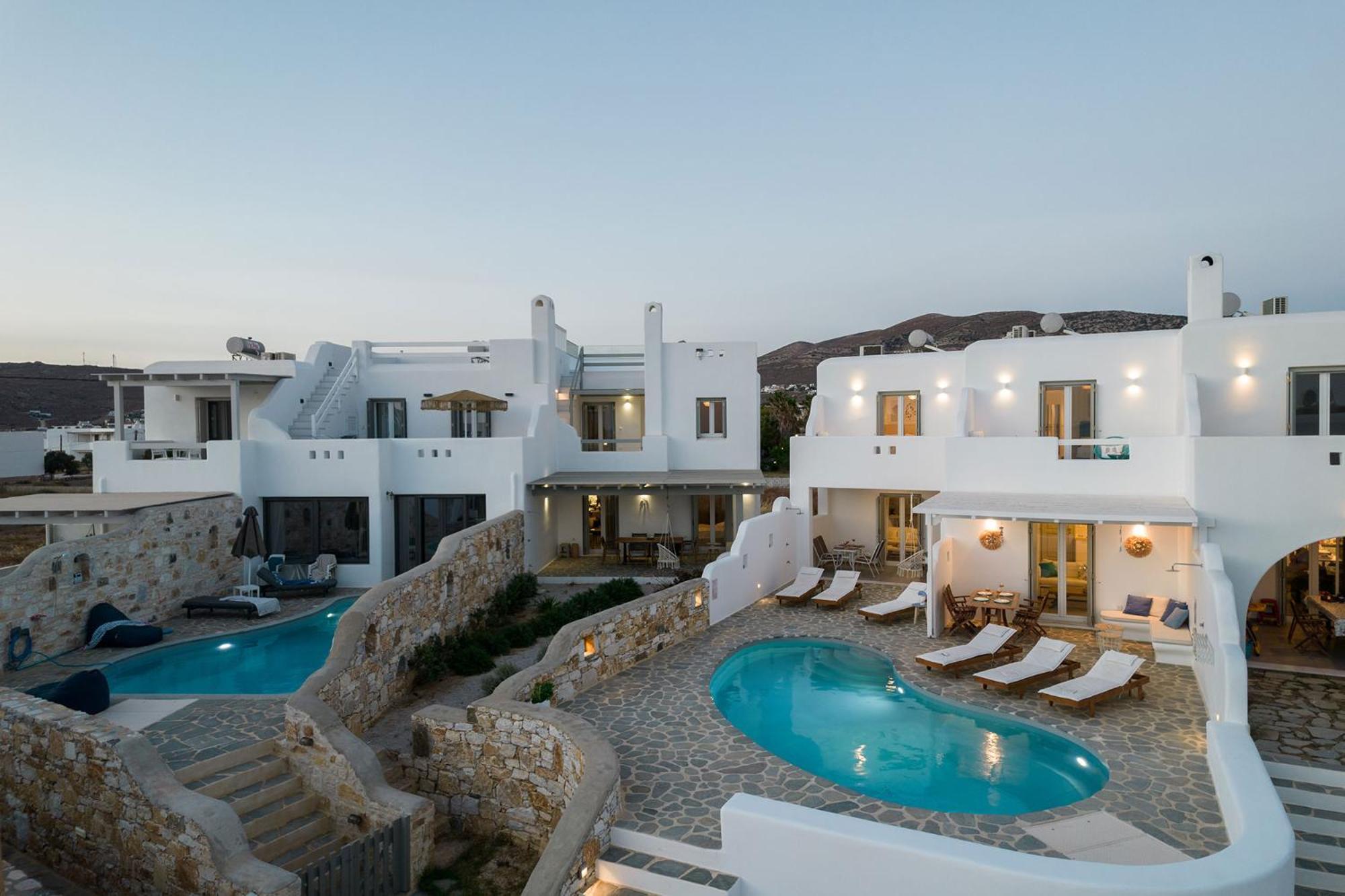Helen Beach Front Luxury Villas Кастраки Экстерьер фото