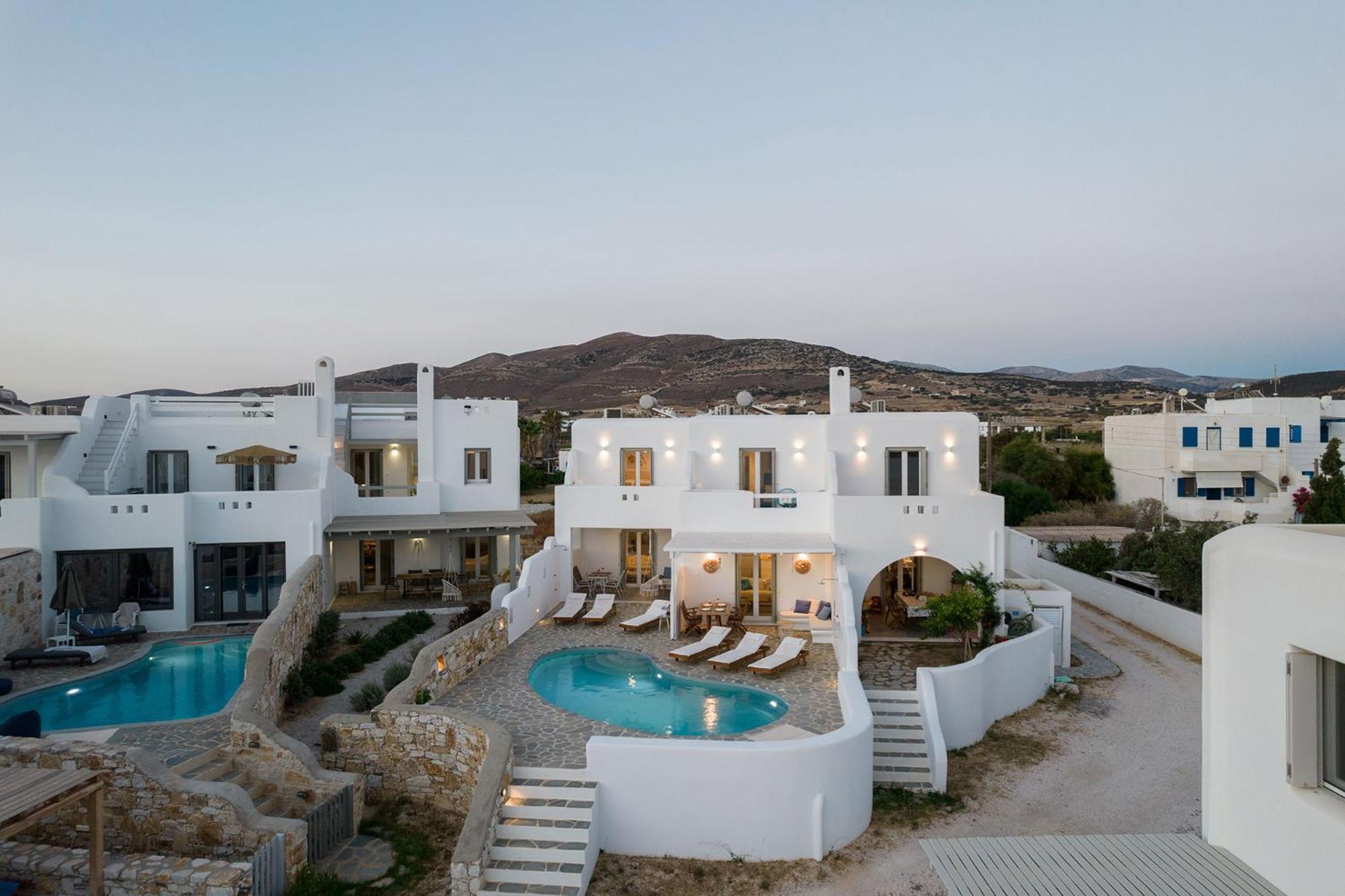 Helen Beach Front Luxury Villas Кастраки Экстерьер фото