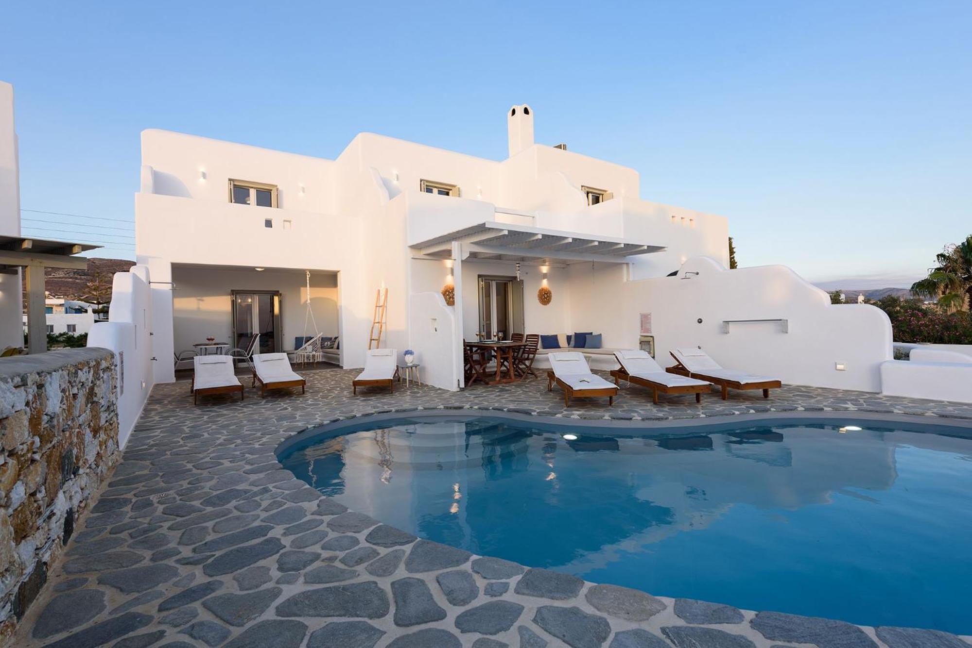 Helen Beach Front Luxury Villas Кастраки Экстерьер фото